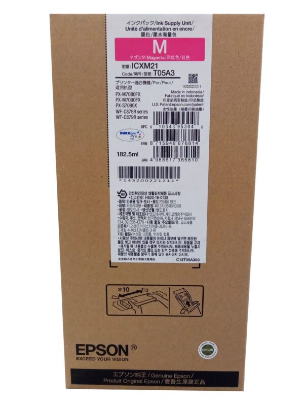 Bolsa de Tinta Magenta T05A300 182,5ml