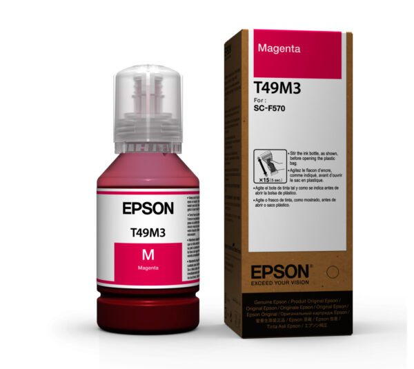 Botella de Tinta Magenta T49M Epson F170, F570 F571